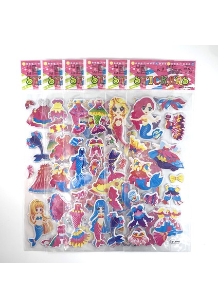 Stil 2 Stil Kızlar Için 3D Sticker Çocuklar Hediye Için Moda Sevimli Dıy Scrapbook Etiket 12 Sayfa Karikatür Giyinme Kız Başlığı (Yurt Dışından)