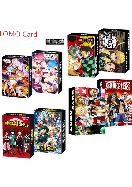Lavanta Tarzı Anime Lomo Kartları Naruto One Piece Kart Tokyo Avengers Hd Fotoğraf Baskı Kartı Şans Kartı Hayranlar Hediye Için (Yurt Dışından) fiyatları