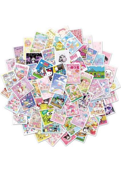 Mongmong-50 Adet Tarzı Kızların Favori Graffiti Çıkartmaları Kaykay Motosiklet Alışveriş Sepeti Çıkartmaları Çocuklar Çizgi Film Çıkartmaları Çocuk Oyuncakları (Yurt Dışından) modelleri