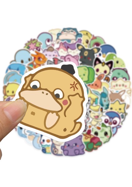 10 Adet Random Tarzı Pikachu Sticker Laptop Valiz Kaykay Gitar Telefon Çocuk Hediye Oyuncakları Kawaii Pokemon Anime Sticker (Yurt Dışından) fiyatları