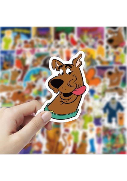 50 Adet Tarzı Scooby Doo Canavarlar Serbest Bırakıldı Çıkartmaları Su Geçirmez Valiz Defter Kaykay Pvc Sticker Buzdolabı Naklejki (Yurt Dışından) modelleri