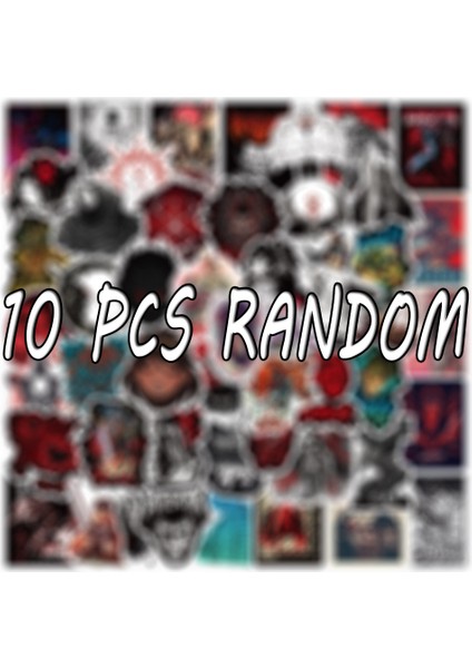 10 ADET-W1297-1298 Stili Pcs Çizgi Film Klasik Anime Berserk Sticker Araba Gitar Motosiklet Bagaj Bavul Kendin Yap Grafiti Sticker Etiket Çocuk F5 (Yurt Dışından)