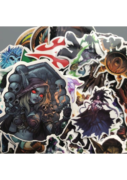 Bir Stil Dünya Warcraft Kabile Kahramanı Yansıtıcı Araba Sticker Çıkartma Su Şişeleri Fotoğraf Bagaj Dizüstü Kaykay Sticker'ları Için (Yurt Dışından) fırsatları
