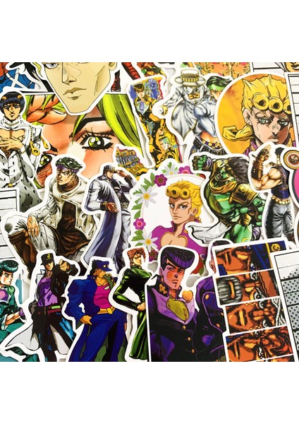 Td Zw Jojos Bizarre Macera Sticker'ları Valiz Kaykay Laptop Bagaj Buzdolabı Telefon Araba Stil Dıy Etiket Etiketlenebilir (Yurt Dışından) fırsatları