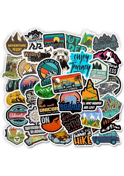 50 Adet Sahne Tarzı Yaz Sticker Paketi Pembe Kız Anime Sticker Çocuklar Için Laptop Buzdolabı Telefon Kaykay Valiz Sticker (Yurt Dışından)