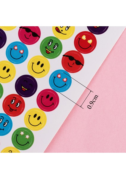 NO.44563 Stili Motivasyon Ödül Stickerlar Gülümseme Yüz Etiketler Çocuk Oyuncakları Laptop Araba Oyuncak Stickerlar Beşgen Yıldız Altın Sticker (Yurt Dışından) indirimleri