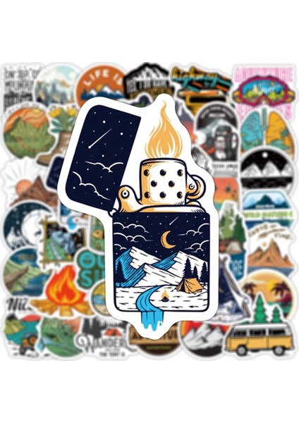 30 Adet Stil Pcs Outdoor Keşfet Dağ Tırmanışı Sticker Laptop Gitar Bagaj Su Geçirmez Graffiti Sticker Etiket Çocuk Klasik Oyuncaklar (Yurt Dışından) fırsatları