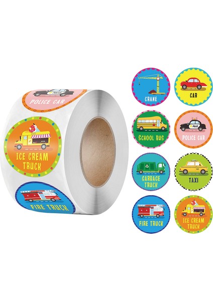 Altın Tarzı Çocuklar Için Hayvan Ödül Stickerları Rulo - Okul Öğretmen Malzemeleri Için Sevimli Stickerlar (Yurt Dışından)