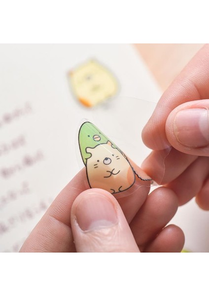 No.2 Tarzı Sevimli Çizgi Film Japon Sumikko Gurashi Pvc Dekoratif Stickerlar Dıy Scrapbooking Kedi Ayı Etiket Sticker Günlük Albüm Oyuncakları (Yurt Dışından) modelleri