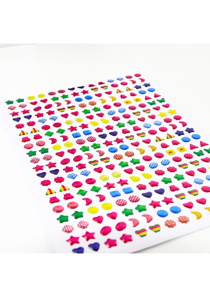 5 Adet Tarzı Kız Çocukları Için 3D Taşlı Yapışkan Küpe Çıkartmaları Glitter Kristal Sticker Küpeler Pony Oyuncağı Hediye (Yurt Dışından) fırsatları