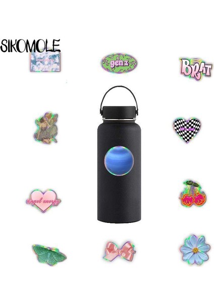 50 ADET-Y2K Tarzı Vintage Lazer Leopar Aşk Sticker Kendin Yap Laptop Seyahat Bagaj Gitar Kaykay Graffiti Etiketler Çıkartmalar F5 (Yurt Dışından) fırsatları