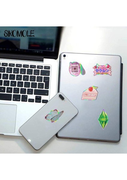 50 ADET-Y2K Tarzı Vintage Lazer Leopar Aşk Sticker Kendin Yap Laptop Seyahat Bagaj Gitar Kaykay Graffiti Etiketler Çıkartmalar F5 (Yurt Dışından) indirimleri