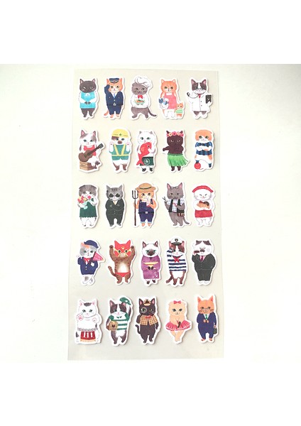 NO.19065 Tarzı Komik Anime Çizgi Araba Sticker Su Geçirmez Holografik Gitar Çocuk Kız Laptop Etiketi (Yurt Dışından)