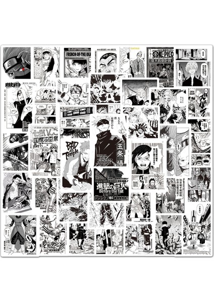 50 Adet D Tarzı Pcs Karışık Japon Anime Etiketleri Poster Haiykuu Avcı × Avcı Şeytan Katili Telefon Dizüstü Bilgisayar Etiketleri Kaykay Bavul Çocuk Oyuncak (Yurt Dışından)