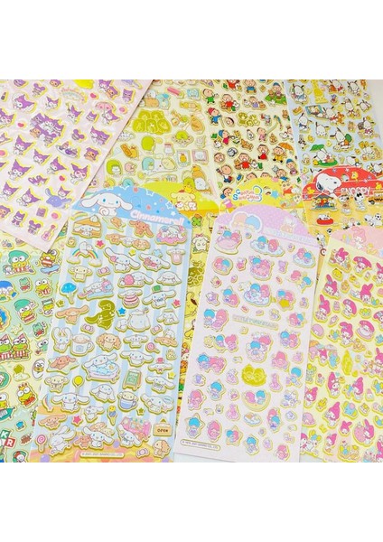 No.11 Stili Sevimli Sanrio Anime Çıkartmaları Estetik Sevimli Kedicikler Kuromi My Melody Cinnamoroll Çıkartmalar Graffiti Dekoratif Çıkartmalar Çocuk Oyuncakları (Yurt Dışından) indirimleri