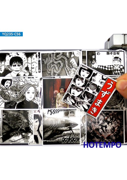 Ito Junji H Çizgi Roman Korku Anime Telefon Laptop Kaykay Motosiklet Araba Sticker Paketi (Yurt Dışından) fiyatları