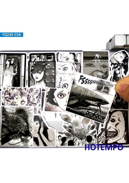 Ito Junji H Çizgi Roman Korku Anime Telefon Laptop Kaykay Motosiklet Araba Sticker Paketi (Yurt Dışından) fırsatları