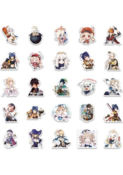 10 Adet Tarzı Çocuk Oyuncakları Laptop Kaykay Cep Telefonu Stickerları Su Geçirmez Anime Stickerları - Pcs (Yurt Dışından)