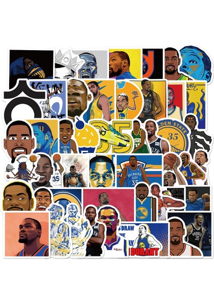 C Stili Nba Topçu Yıldız Sticker Çizgi Basketbol Futbol Beyzbol Ragbi Sticker Defter Su Geçirmez Etiketler Çocuk Oyuncak Hediye (Yurt Dışından)