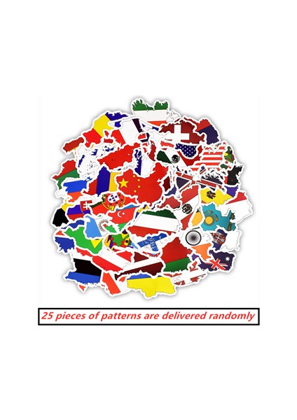 25 ADET-194 Tarzı Bayrak Sticker Oyuncakları Çocuklar Için Futbol Hayranları Decal Defter Yapıştırma Seyahat Kılıfı Bayrakları Etiketleri Ülke Futbol Fanları Için (Yurt Dışından)