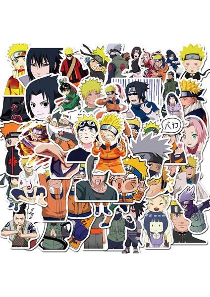 50 Adet Tarzı Anime Naruto Çıkartmaları Su Geçirmez Gitar Valiz Dizüstü Bisiklet Kaykay Motosiklet Çizgi Film Grafiti Sticker Çocuk Oyuncak (Yurt Dışından) fırsatları