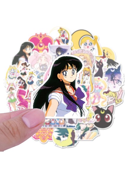Fildişi Tarzı Güzel Kız Asker Sticker Etiketler Dekupaj El Hesabı Su Geçirmez Bavul Çocuk Oyuncakları Çizgi Film Sticker (Yurt Dışından) fırsatları