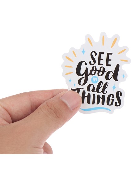 No.1 Tarzı Motivasyonel Sözler Çıkartmaları Su Geçirmez Stickerlar, Laptop, Kaykay ve Defter Tasarımları Için - Dıy Tasarım Çıkartmaları (Yurt Dışından) indirimleri