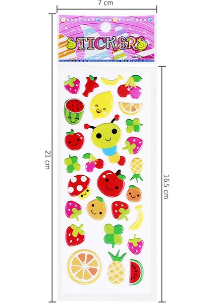 Stil 5 Stil Çocuklar Için Sevimli 3D Kabartmalı Balon Çıkartmalar Hediye - Rastgele Çizgi Film Çıkartmaları (Yurt Dışından) indirimleri