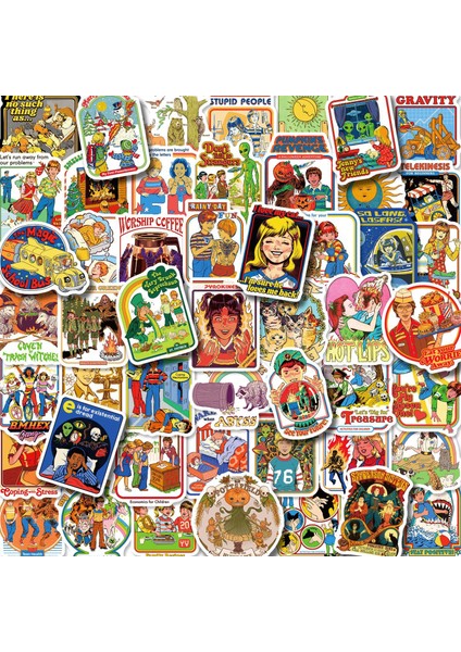 50 ADET-228 Tarzı Karışık Çizgi Film Retro Hayalet Graffiti Anime Etiketleri Valiz Kendin Yap Kaykay Dizüstü Bilgisayar Kask Gitar Sticker Çıkartmalar Oyuncaklar F5 (Yurt Dışından) fiyatları