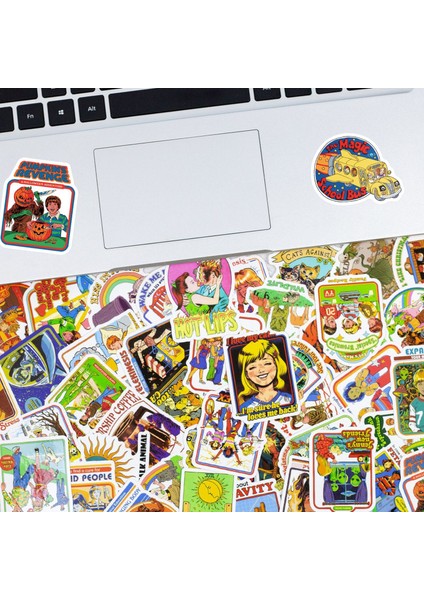 50 ADET-228 Tarzı Karışık Çizgi Film Retro Hayalet Graffiti Anime Etiketleri Valiz Kendin Yap Kaykay Dizüstü Bilgisayar Kask Gitar Sticker Çıkartmalar Oyuncaklar F5 (Yurt Dışından) modelleri