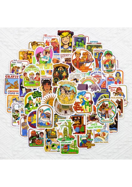 50 ADET-228 Tarzı Karışık Çizgi Film Retro Hayalet Graffiti Anime Etiketleri Valiz Kendin Yap Kaykay Dizüstü Bilgisayar Kask Gitar Sticker Çıkartmalar Oyuncaklar F5 (Yurt Dışından) indirimleri