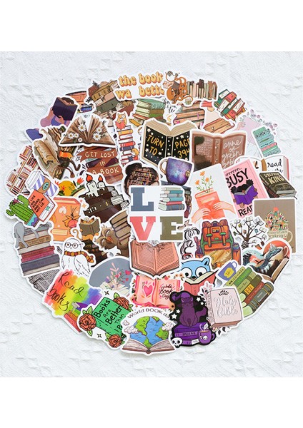 50 ADET-193 Tarzı Defter Motosiklet Kaykay Bilgisayar Etiketi Çıkartma Çizgi Film Bagaj Grafiti Sticker F3 (Yurt Dışından) indirimleri