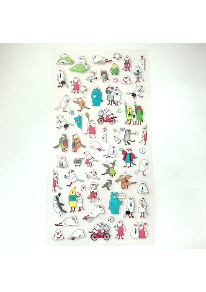 NO.74959 Stili Komik Anime Çizgi Araba Sticker Su Geçirmez Holografik Gitar Çocuk Kız Laptop Etiketi (Yurt Dışından) indirimleri