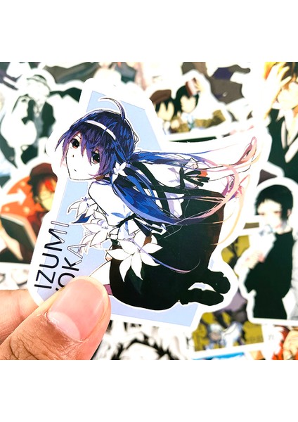 50 Adet Tarzı Bungou Stray Dogs Anime Graffiti Etiketleri Çocuklar Için Hediye Oyuncaklar - Dıy Kaykay Laptop Araba Telefon Motosiklet Bisiklet (Yurt Dışından) fırsatları