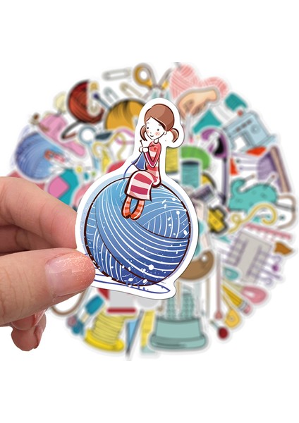 N Tarzı Karikatür Dikiş Makinesi Etiketleri Dikiş Aletleri Cetvel Makas Valiz Kaykay Grafiti Laptop Bagaj Grafiti Etiketleri (Yurt Dışından) indirimleri