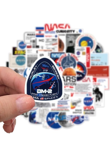 Fildişi Tarzı Uzay Astronot Nasa Grafiti Anime Stickerları Motosiklet Defter Bilgisayar Araba Dıy Laptop Bisiklet Buzdolabı Için (Yurt Dışından) modelleri