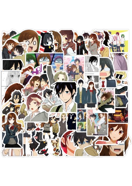 50 Adet Gong Cun 222 Tarzı Horimiya Anime Çıkartmaları Hori Kyōko Miyamura Izumi Sticker Laptop Kaykay Bavul Sıcak Japon Çıkartmalar Oyuncaklar (Yurt Dışından)