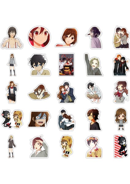 50 Adet Gong Cun 222 Tarzı Horimiya Anime Çıkartmaları Hori Kyōko Miyamura Izumi Sticker Laptop Kaykay Bavul Sıcak Japon Çıkartmalar Oyuncaklar (Yurt Dışından) fiyatları