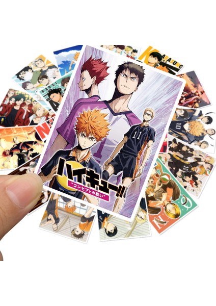 Q015 (25 Adet) Stili Pcslot Anime Japon Anime Haikyuu Çıkartmaları Araba Laptop Bisiklet Sırt Çantası Dıy Su Geçirmez Pvc Oyuncak Çıkartmaları (Yurt Dışından) fırsatları