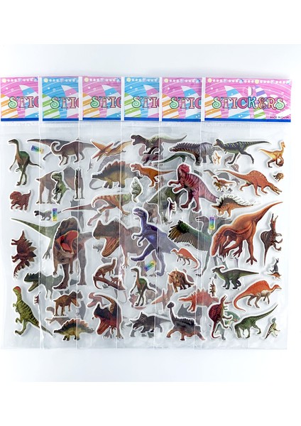 Tarz 21 Tarz 12 Sayfa Paket Sevimli Toplu 3D Dolgu Etiketler Çocuklar Için Scrapbooking Dizüstü Bilgisayar Cep Telefonu Dekorasyon Kız Erkek Doğum Günü Hediyesi (Yurt Dışından) modelleri