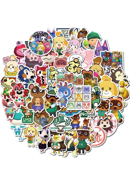 100 Adet Tarzı Pcs Hayvan Geçidi Çıkartmaları Anime Çıkartmaları Çizgi Roman Dizüstü Bilgisayar Gitar Kendin Yap Su Geçirmez Çizgi Film Grafiti Dekal Hediye (Yurt Dışından)