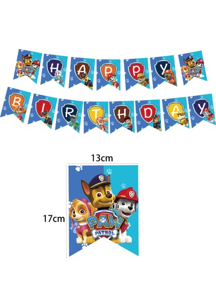 B Tarzı Paw Patrol Balon Yeni Wangwang Takımı Erkek Kız Balonlar Bebek Doğum Günü Parti Tatil Dekorasyon Çocuk Doğum Günü Hediyeleri (Yurt Dışından)