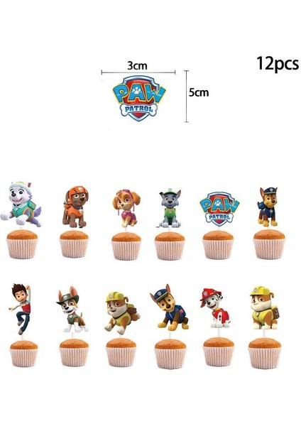 B Tarzı Paw Patrol Balon Yeni Wangwang Takımı Erkek Kız Balonlar Bebek Doğum Günü Parti Tatil Dekorasyon Çocuk Doğum Günü Hediyeleri (Yurt Dışından)
