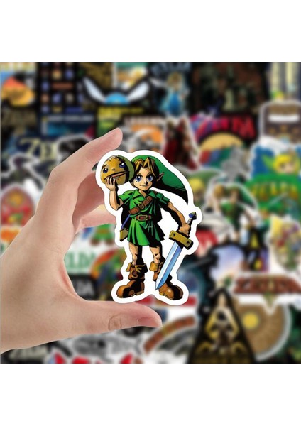 50 Adet Tarzı Su Geçirmez Valiz Defter Kaykay Pvc Sticker Buzdolabı Naklejki Için The Legend Of Zelda Oyunu (Yurt Dışından) fiyatları