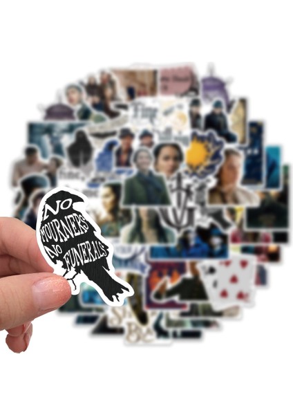 A-50 Adet Tarzı Pcs Yeni Amerikan Tv Dizisi Shadow And Bone Stickerları Dıy Dekoratif Valiz Laptop Kaykay Telefon Kılıfı Su Geçirmez Sticker (Yurt Dışından) modelleri