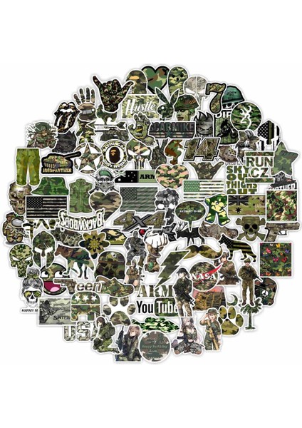 50 Adet Tarzı Askeri Grafiti Sticker Paketi Araba Sticker ve Çıkartmalar Dıy Kaykay Telefon Kılıfı Motor Oyuncakları Için - Pcs Cool Soldier Army Military (Yurt Dışından) fiyatları