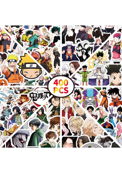 C-50 Adet Tarzı Çeşitli Anime Stickerları Demon Slayer Full Time Hunter Tokyo Avengers Dragon Ball Naruto Stickerları Sevimli Sticker Paketi (Yurt Dışından) fırsatları