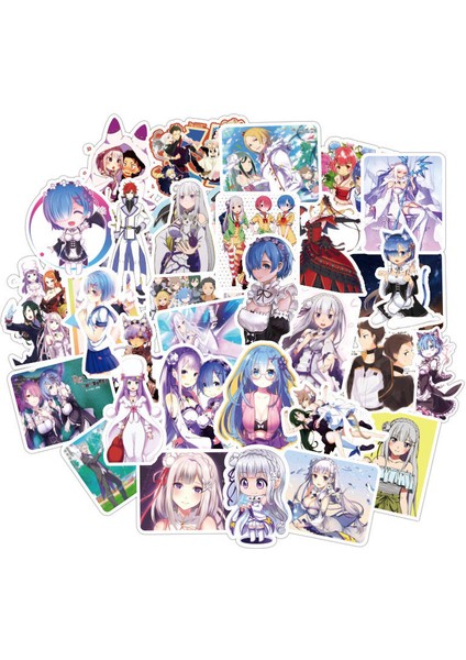 Anime Fanxx'de Sevgili Stickerlar 02 Sıfır Iki Sticker Dizüstü Bilgisayar Bagaj Motosiklet Bavul Gitar Kaykay Pvc Etiket (Yurt Dışından)