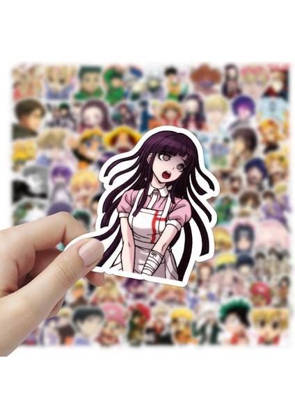 Fildişi Tarzı Jujutsu Kaisen Hunter x Hunter Anime Stickerlar Kaykay Araba Laptop Bisiklet Cool Graffiti Sticker Yapıştırma Çocuk Oyuncak (Yurt Dışından)