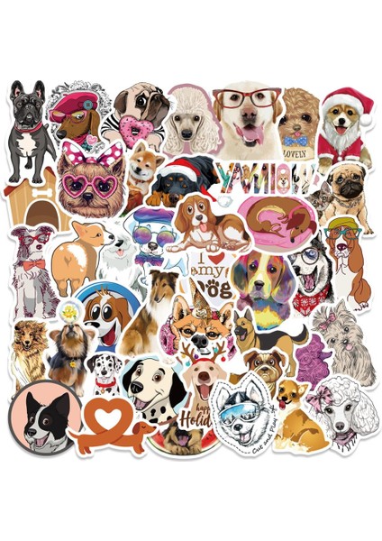 65 Adet Vsco Stili Sevimli Hayvan Evcil Köpek Etiketleri Çizgi Film Kaniş Altın Retriever Köpek Çocuk Oyuncakları Laptop Araba Suya Dayanıklı Bisiklet Sticker Decal (Yurt Dışından) fiyatları